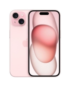 IPHONE 15 5G 128GO ROSE BATTERIE:100% + COQUE ET VERRE TREMPE OFFERT
