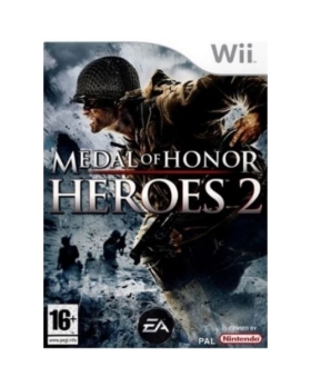 MEDAL OF HONOR HEROES 2 WII AVEC NOTICE 