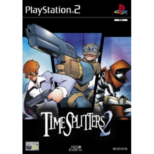 Timesplitters 2 PS2 avec notice