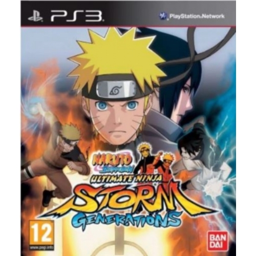 Naruto Shippuden : Ultimate Ninja Storm Generations PS3 avec notice