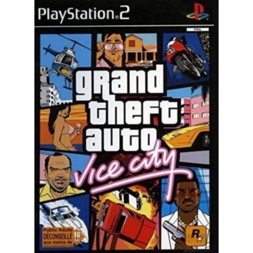 GTA : Vice City PS2 avec notice
