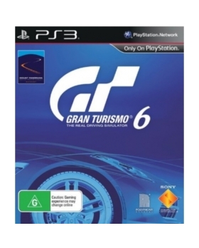 Gran Turismo 6 PS3 sans notice 