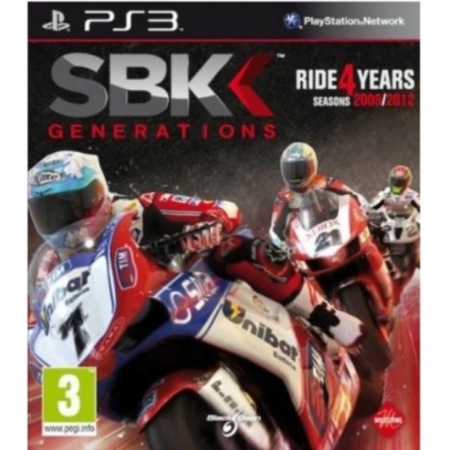 SBK Generations PS3 avec notice 