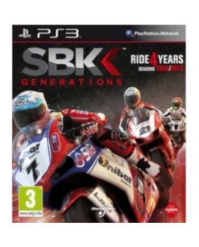SBK Generations PS3 avec notice 