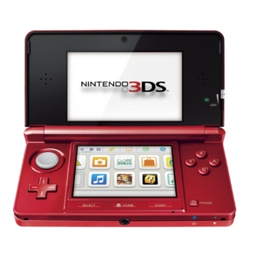 NINTENDO 3DS ROUGE COMPLETE BOITE AVEC NOTICE 