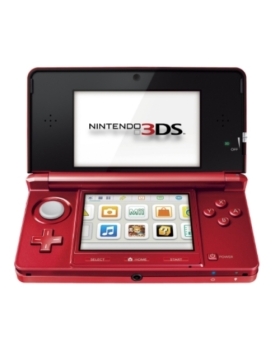 NINTENDO 3DS ROUGE COMPLETE BOITE AVEC NOTICE 