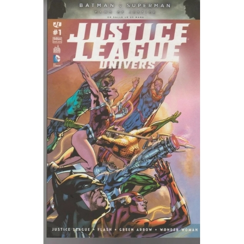 LIVRE JUSTICE LEAGUE UNIVERS N°1 