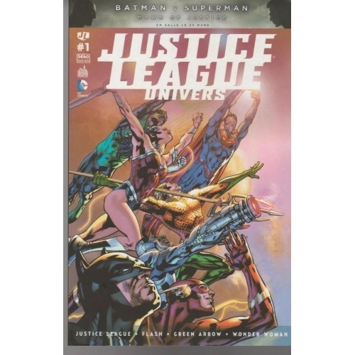 LIVRE JUSTICE LEAGUE UNIVERS N°1 