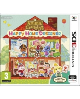 Animal Crossing: Happy Home Designer 3ds (IMPORT)