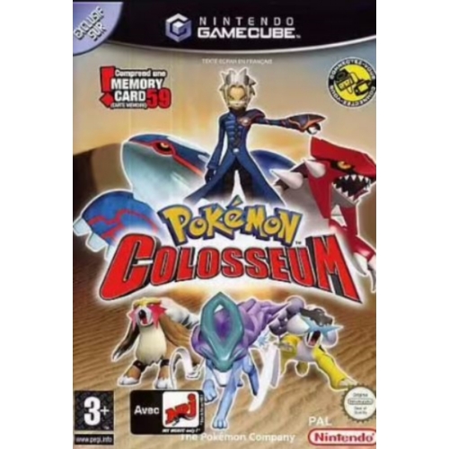 Pokemon Colosseum Gamecube SANS NOTICE / SANS CARTE MEMOIRE