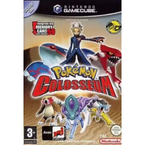 Pokemon Colosseum Gamecube SANS NOTICE / SANS CARTE MEMOIRE