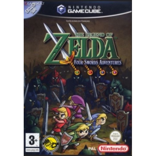 The Legend of Zelda : Four Swords Adventures Avec Notice GAMECUBE