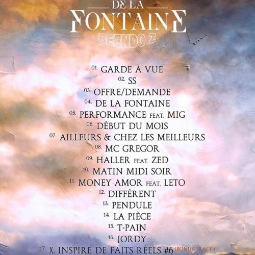 BEENDO Z DE LA FONTAINE CD 