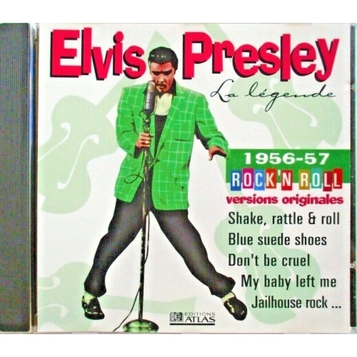 ELVIS PRESLEY - CD LA LÉGENDE 1956-57 ROCK'N ROLL CD 