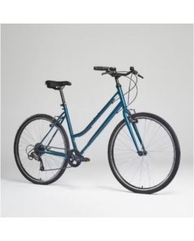 VELO VTC RIVERSIDE 120 BLEU M 8VITESSES