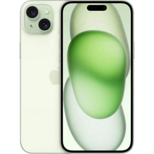 IPHONE 15 PLUS VERT 256GO 5G BATTERIE:96% + COQUE ET VERRE TREMPE OFFERT