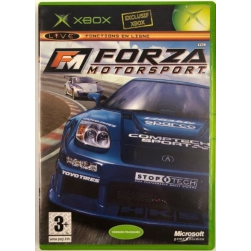 FORZA MOTORSPORT XBOX SANS NOTICE 