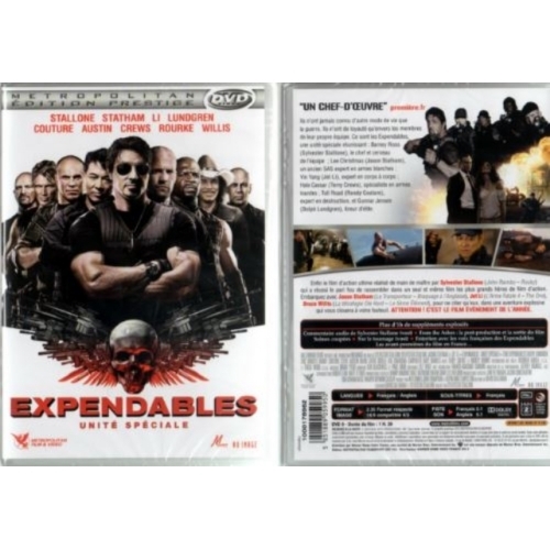 EXPENDABLES DVD  