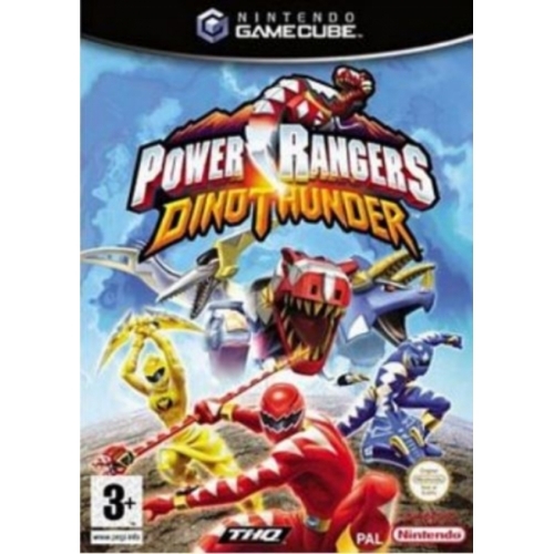 Power Rangers : Dino Tonnerre GAMECUBE AVEC NOTICE