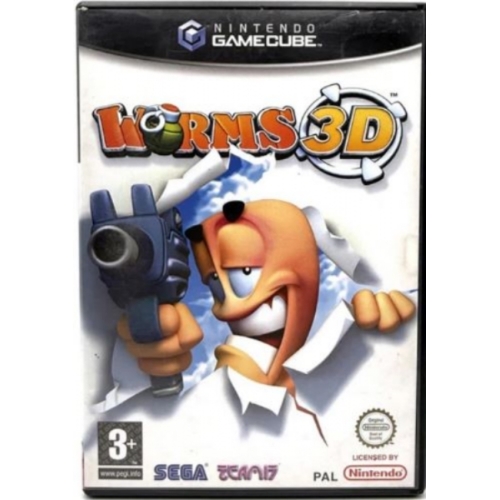 Worms 3D GAMECUBE AVEC NOTICE