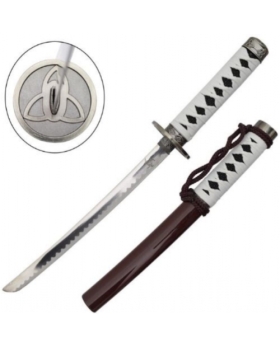 SH-559-MI MINI KATANA WALKING DEAD MICHONNE AVEC SUPPORT
