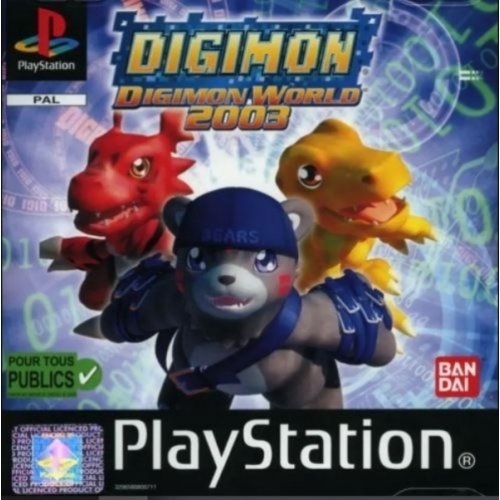Digimon World 2003 PS1 AVEC NOTICE 