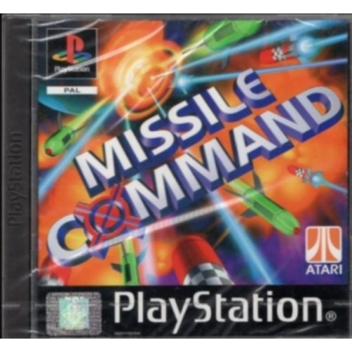 MISSILE COMMAND PS1 AVEC NOTICE