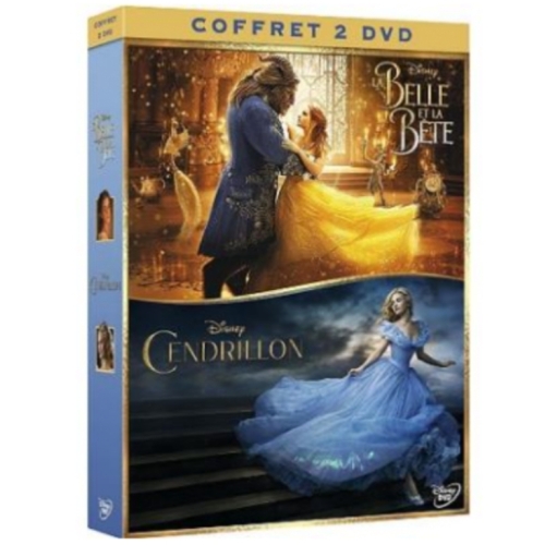 Coffret La Belle et la Bête Cendrillon DVD