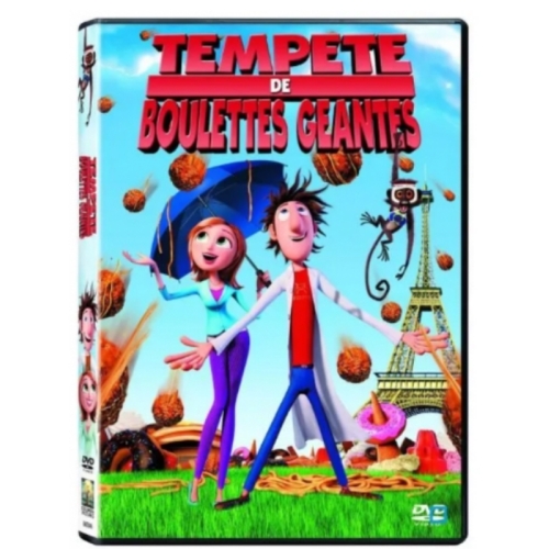 TEMPETE DE BOULETTES GEANTES DVD