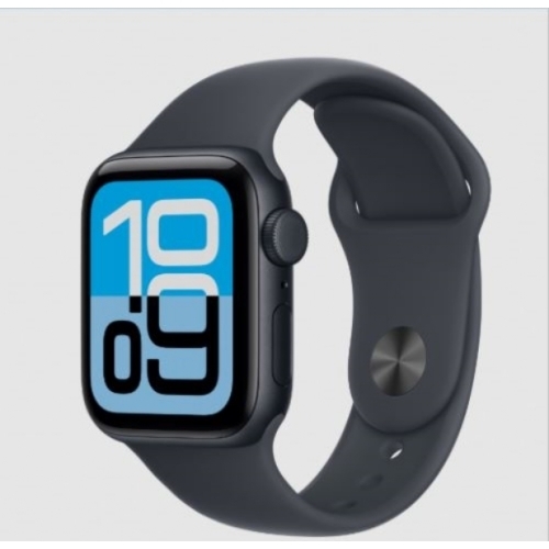 APPLE WATCH SE GEN 3 44MM MINUIT BRACELET SPORT BATTERIE:100%