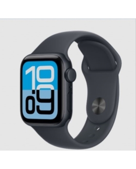 APPLE WATCH SE GEN 3 44MM MINUIT BRACELET SPORT BATTERIE:100%