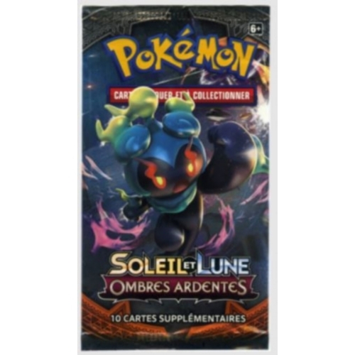 BOOSTER POKEMON SOLEIL ET LUNE OMBRES ARDENTES ILLUSTRATION MARSHADOW