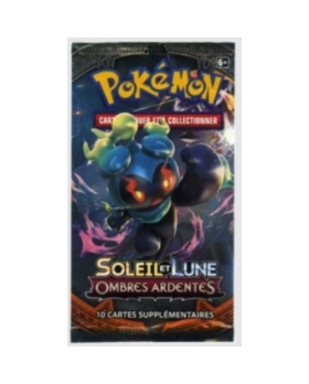 BOOSTER POKEMON SOLEIL ET LUNE OMBRES ARDENTES ILLUSTRATION MARSHADOW