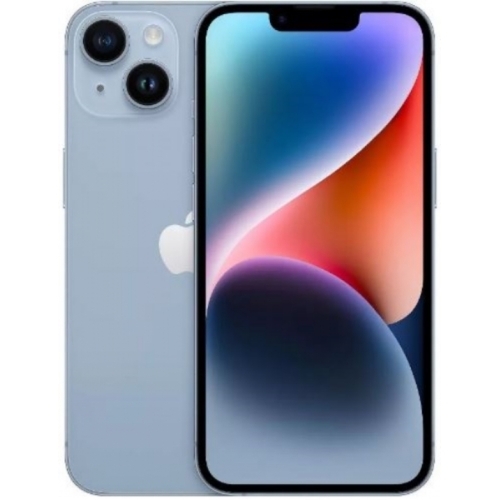 IPHONE 14 BLEU 128GO 5G BATTERIE:100% + COQUE ET VERRE TEMPE OFFERT