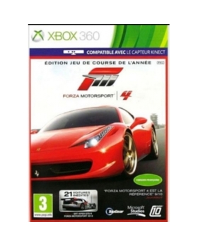 Forza Motorsport 4 xbox 360 avec notice
