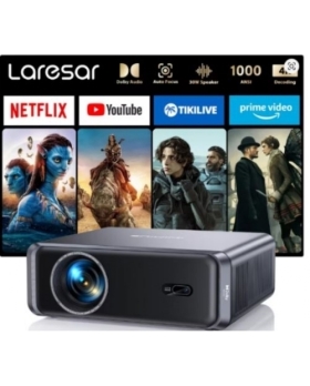 VIDEOPROJECTEUR AURZEN D002 4K 1080P AUTO FOCUS ANDROID TV WIFI 6 HDMI/USB 