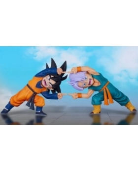 DRAGON BALL Z FIGURINE SON GOTEN ET TRUNKS MASTERLISE