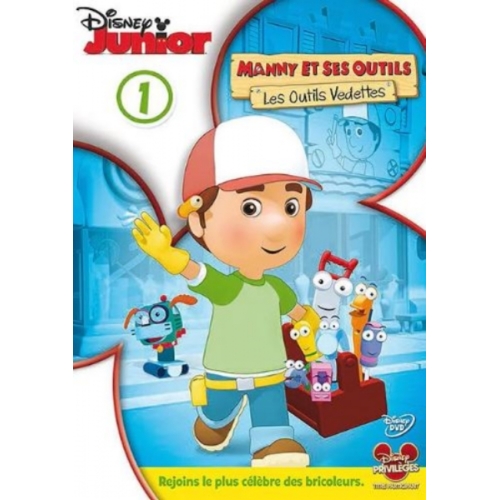 Manny et Ses outils-01-Les Outils vedettes dvd 