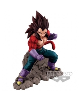 FIGURINE DRAGON BALL GT - SS4 Vegeta On the Rock - 16cm