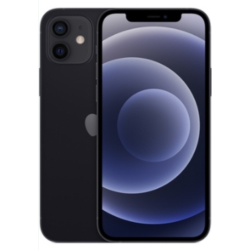 IPHONE 12 64GO 5G NOIR BATTERIE:100% + COQUE ET VERRE TREMPE OFFERT