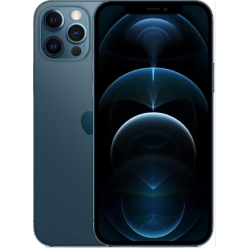 IPHONE 12 PRO BLEU 128GO 5G BATTERIE:100% + COQUE ET VERRE TREMPE OFFERT