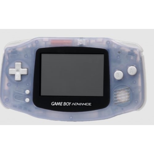 GAME BOY ADVANCE GRISE TRANSPARENTE AGB-001 COMPLETE AVEC NOTICE 