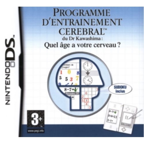 Programme d'entrainement cérébral du Dr Kawashima DS AVEC NOTICE 