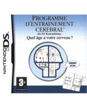 Programme d'entrainement cérébral du Dr Kawashima DS AVEC NOTICE 