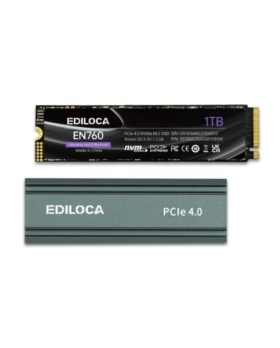 DISQUE DUR EDILOCA EN760 1TO SSD GEN4 NMVE M.2 AVEC DICIPATEUR PS5/PC
