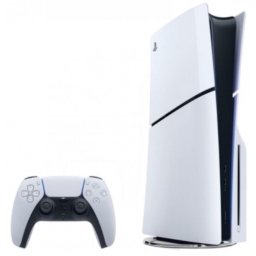 PS5 SLIM STANDARD AVEC LECTEUR 825GOSSD MANETTE OFFICIELLE COMPLETE CHROMA PEARL