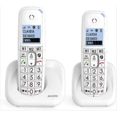 TELEPHONE FIXE ALCATEL XL585 DUO BLANC 
