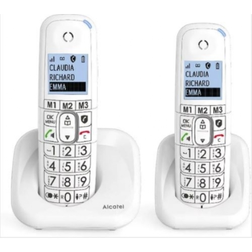 TELEPHONE FIXE ALCATEL XL585 DUO BLANC 