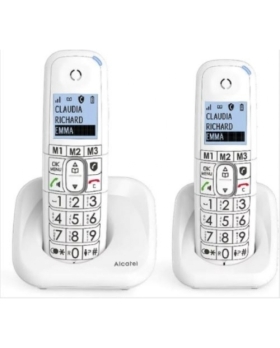 TELEPHONE FIXE ALCATEL XL585 DUO BLANC 