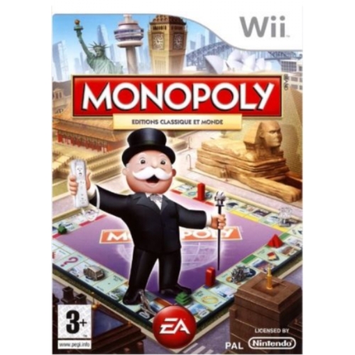 MONOPOLY WII AVEC NOTICE